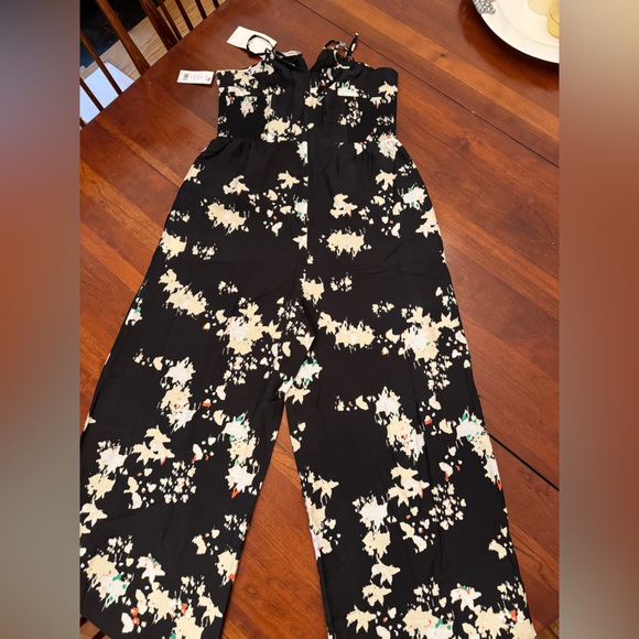 Joie Silk Pearl Spaghetti Strap Wide Leg Jumpsuit - Picture 10 of 12